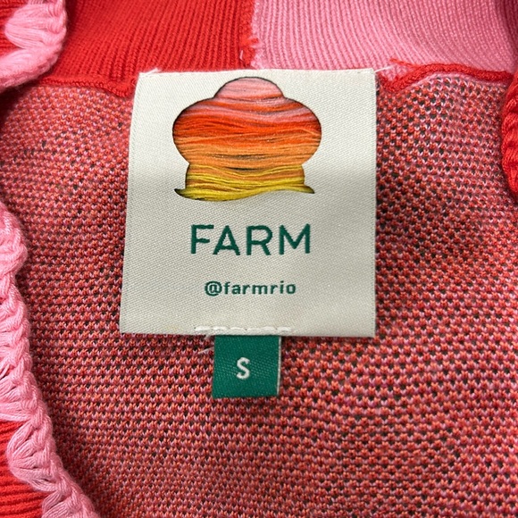 - farm rio Mixed Papaya Knit cardigan - Picture 7 of 9